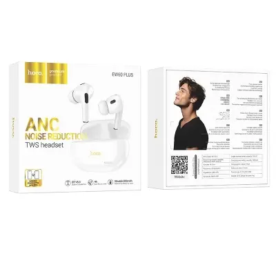 Picture of Hoco EW60 Plus Wireless ANC BT Headset -White