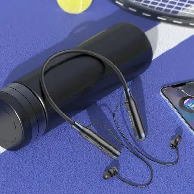 Picture of Hoco ES62 Wireless Neckband Earphones -Black