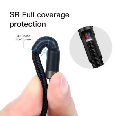 Picture of Baseus Cafule Series Type-C PD 2.0 60W Flash Charge Cable -Black