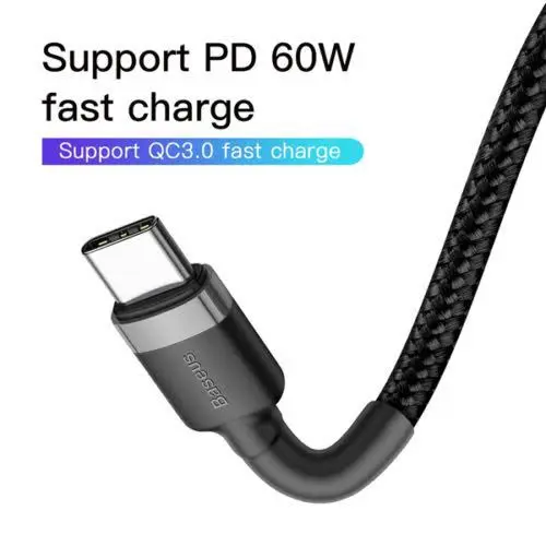 Picture of Baseus Cafule Series Type-C PD 2.0 60W Flash Charge Cable -Black