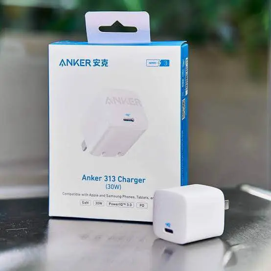 Picture of Anker 313 GaN 30W Foldable Charger PIQ 3.0 -White