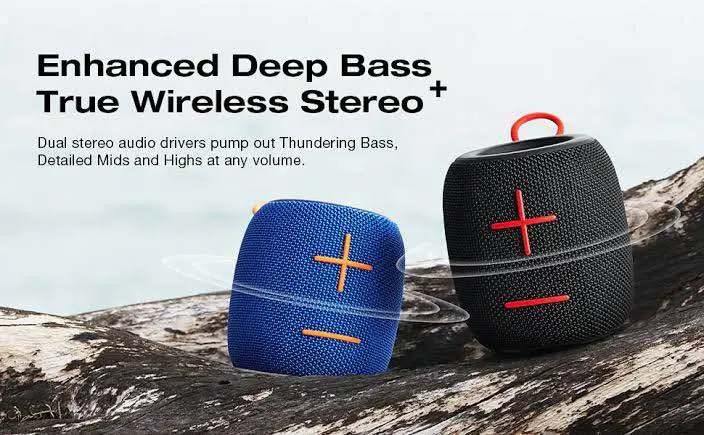 Picture of Sanag M11 IPX7 Waterproof Outdoor Portable Mini Bluetooth Speaker -Black