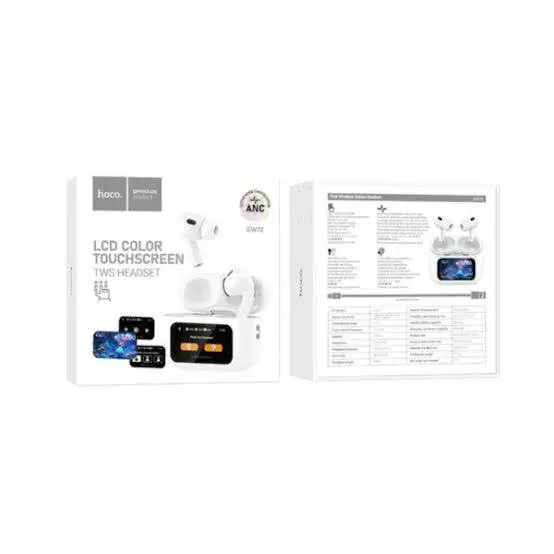 Picture of Hoco EW72 ANC TWS Earbuds With Touch Screen -Black