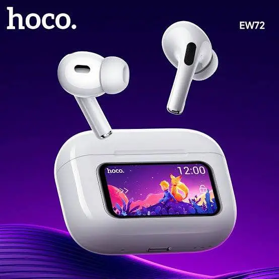 Picture of Hoco EW72 ANC TWS Earbuds With Touch Screen -Black