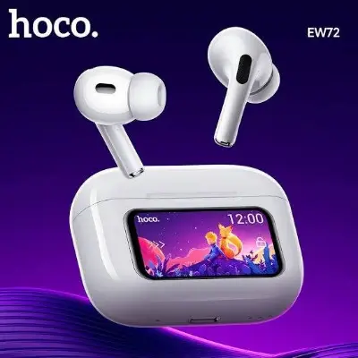 Picture of Hoco EW72 ANC TWS Earbuds With Touch Screen -Black