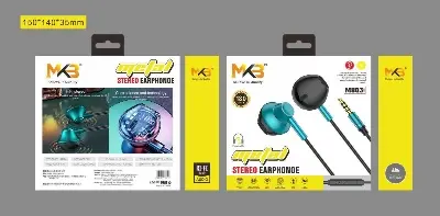 Picture of MKB M803 Metal Sterio Earphone -Black
