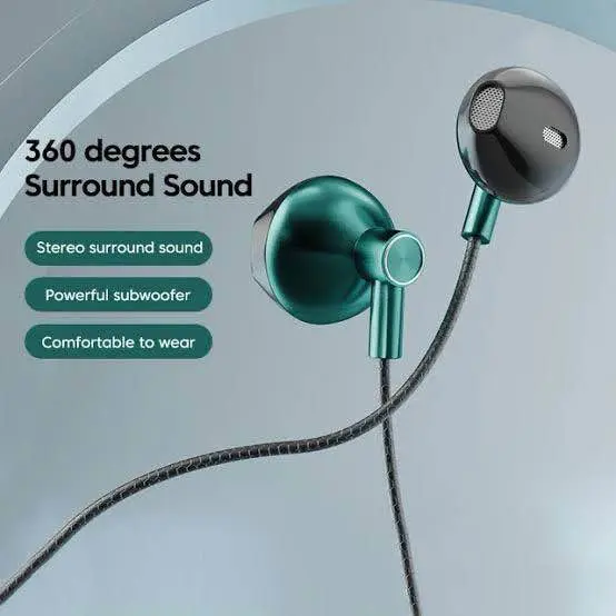 Picture of MKB M803 Metal Sterio Earphone -Black