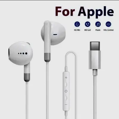 Picture of MKB M802 primium Earphone Type c All phone support -White