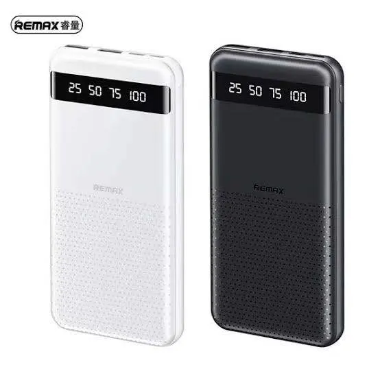 Picture of REMAX RPP-10 Newest Hintom 2.4A Fast Charging 10000mAh Power Bank -Black