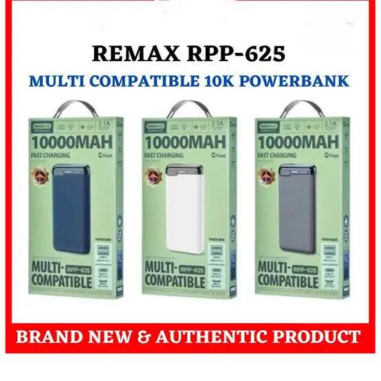 Picture of REMAX RPP-625 10000mAh Ruinay Series Power Bank -Black