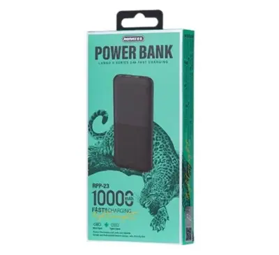 Picture of Remax RPP-23 10000mAh Lango II Series 2.4A Fast Charging Power Bank -Black
