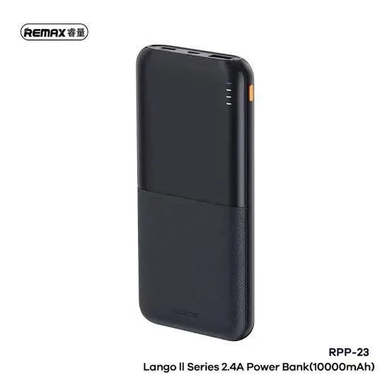 Picture of Remax RPP-23 10000mAh Lango II Series 2.4A Fast Charging Power Bank -Black