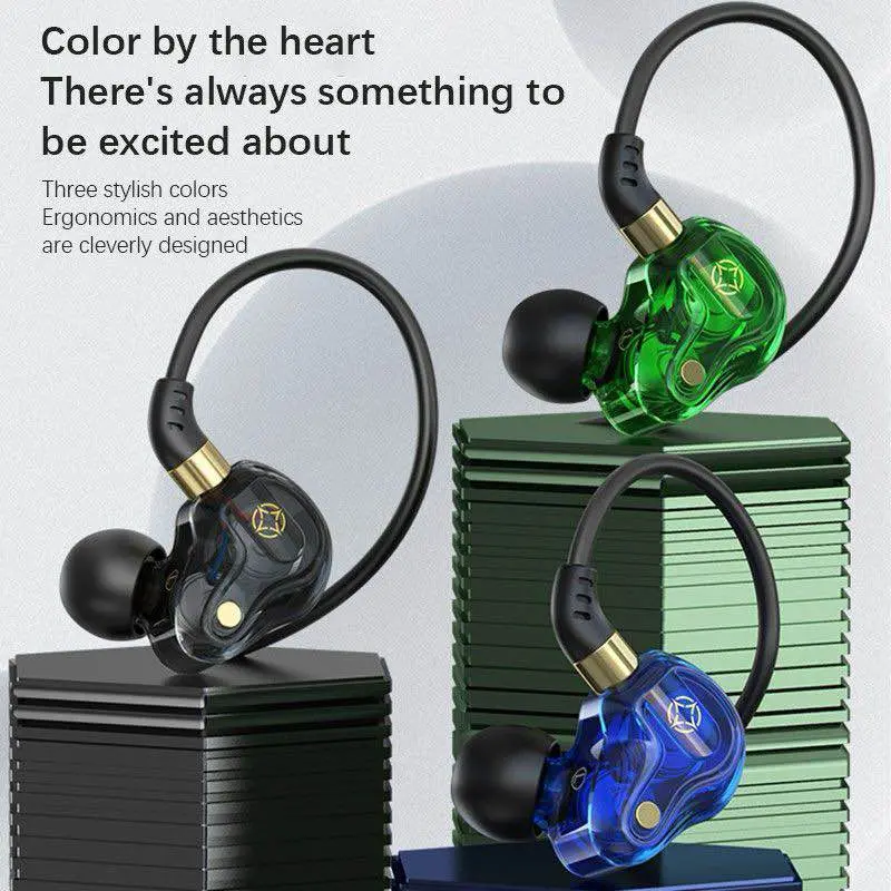 Picture of MKB m808 Dual Dynamic Hifi Bass Earphone