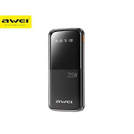 Picture of Awei 10000mAh P10K 3 in 1Portable Power Bank -Black