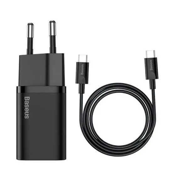 Picture of Baseus Super Si 25W Adapter 1C Quick Charger -Black