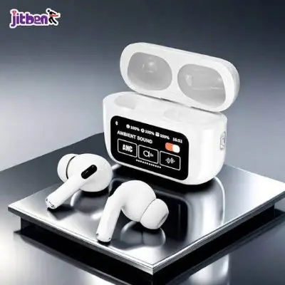 Picture of A9 Pro ANC Earbuds Touch Screen Display