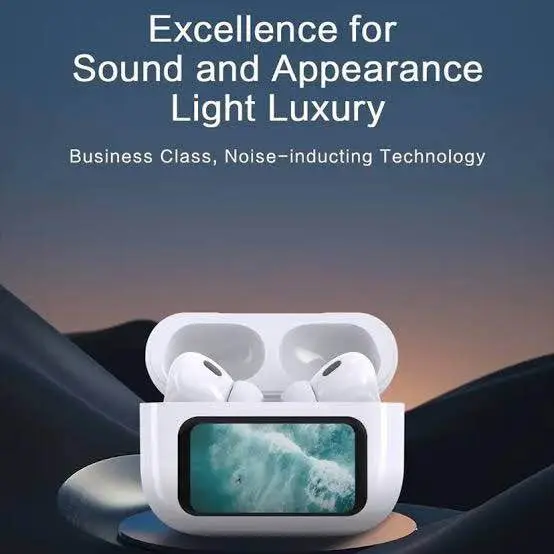 Picture of A9 Pro ANC Earbuds Touch Screen Display
