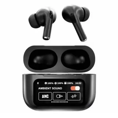 Picture of A9 Pro ANC Earbuds Touch Screen Display