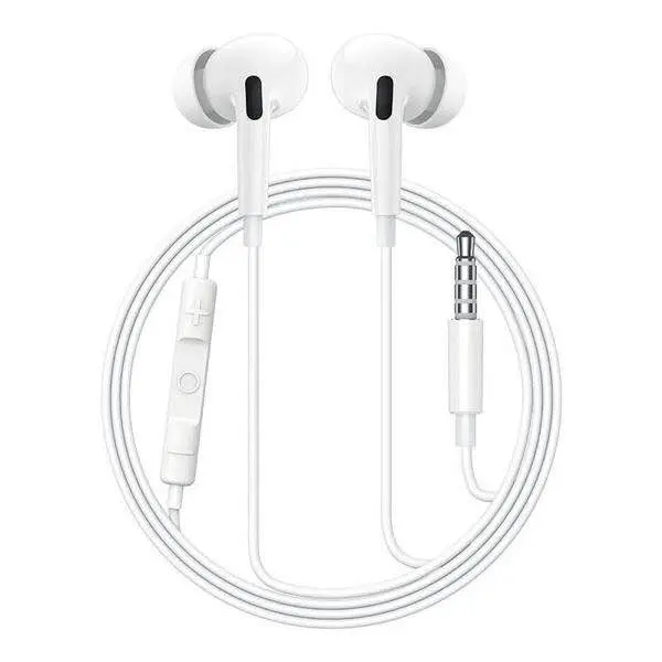 Picture of Baseus enock h18 wired earphone 3.5MM -White