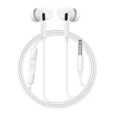 Picture of Baseus enock h18 wired earphone 3.5MM -White