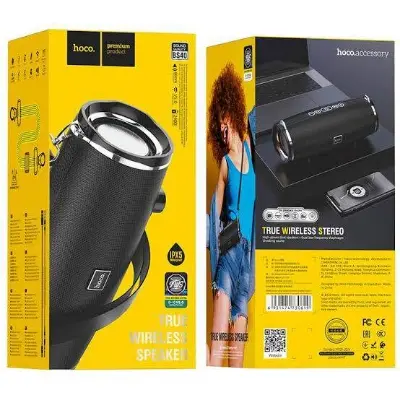 Picture of Hoco BS40 Desire Waterproof BT V5.0 Wireless Bluetooth Speaker – -Black