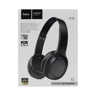 Picture of Hoco W46 Bluetooth Wireless Headphones -Black