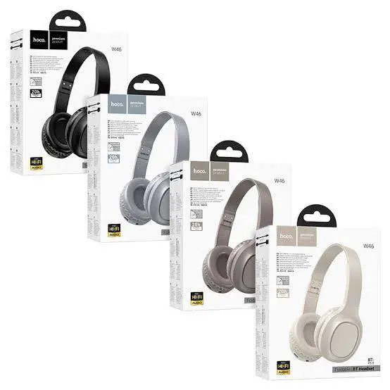 Picture of Hoco W46 Bluetooth Wireless Headphones -Black