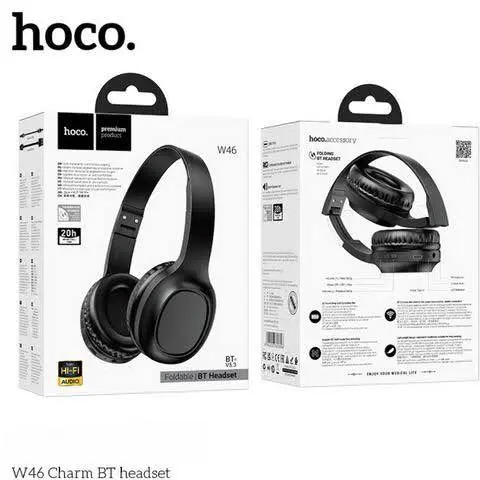 Picture of Hoco W46 Bluetooth Wireless Headphones -Black