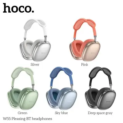 Picture of Hoco W55 Wireless Headphone 90 hour Long Bettery Life