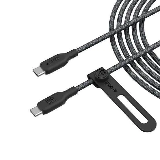 Picture of Anker 544 240W USB-C to USB-C Bio Based Cable 3ft -Black