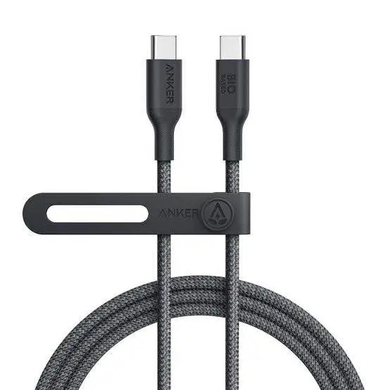 Picture of Anker 544 240W USB-C to USB-C Bio Based Cable 3ft -Black