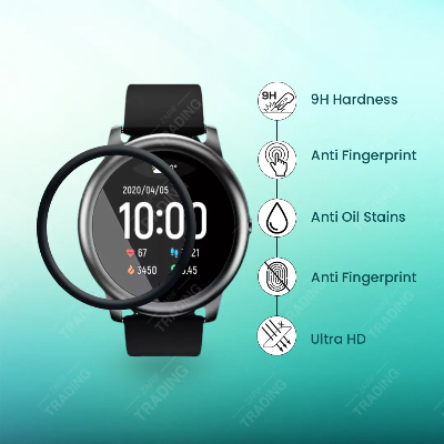 Picture of Haylou Solar LS05 Smart Watch Screen Protector HD Clear Ultra-Thin PMMA Full Coverage Scratch & Fingerprint Resistant (1 Pcs)