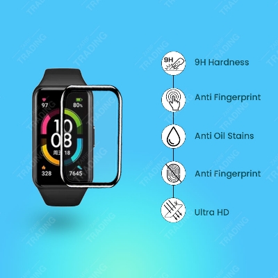 Picture of Honor Band 6 Smart Watch Screen Protector HD Clear Ultra-Thin PMMA Full Coverage Scratch & Fingerprint Resistant (1 Pcs)