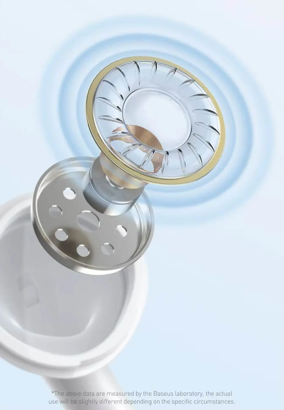 Picture of Baseus Encok H17 3.5mm Lateral in-ear Wired Earphone -White
