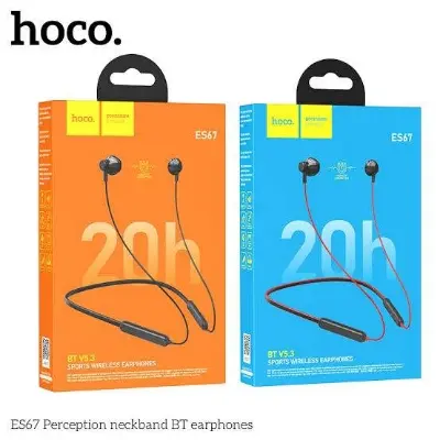 Picture of Hoco ES67 Sports Bluetooth Wireless Neckband Earphone -Black