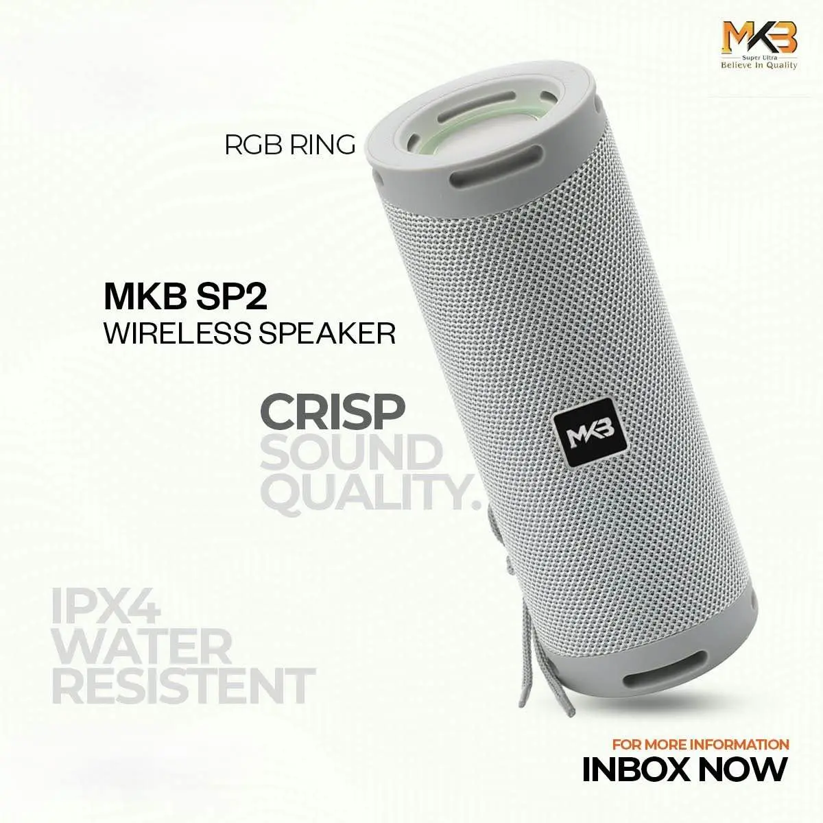 Picture of MKB SP2 TRUE WIRELESS SPEAKER