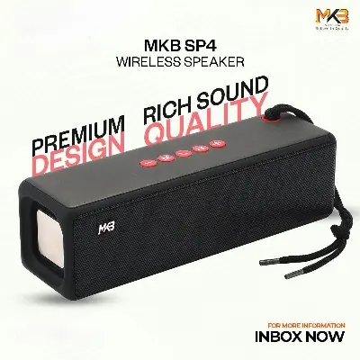 Picture of MKB SP4 Portable Blutooth speaker Havvy Bass