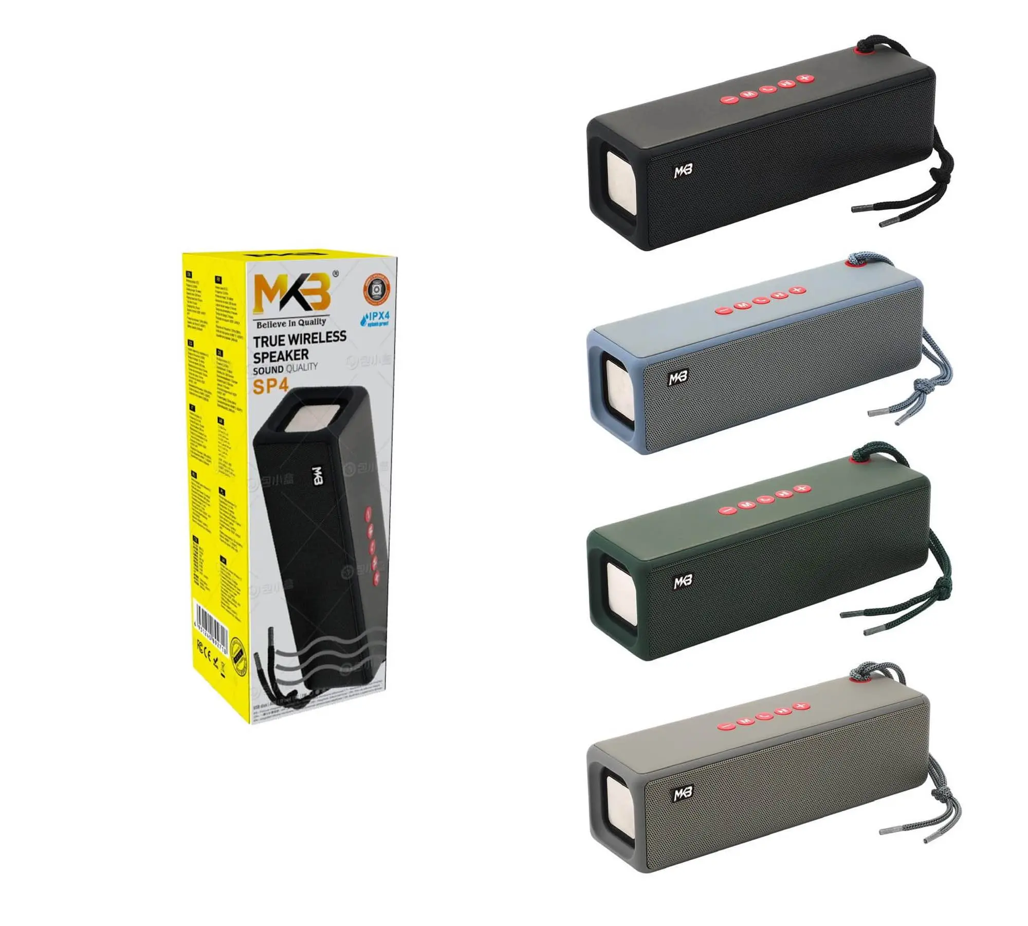 Picture of MKB SP4 Portable Blutooth speaker Havvy Bass