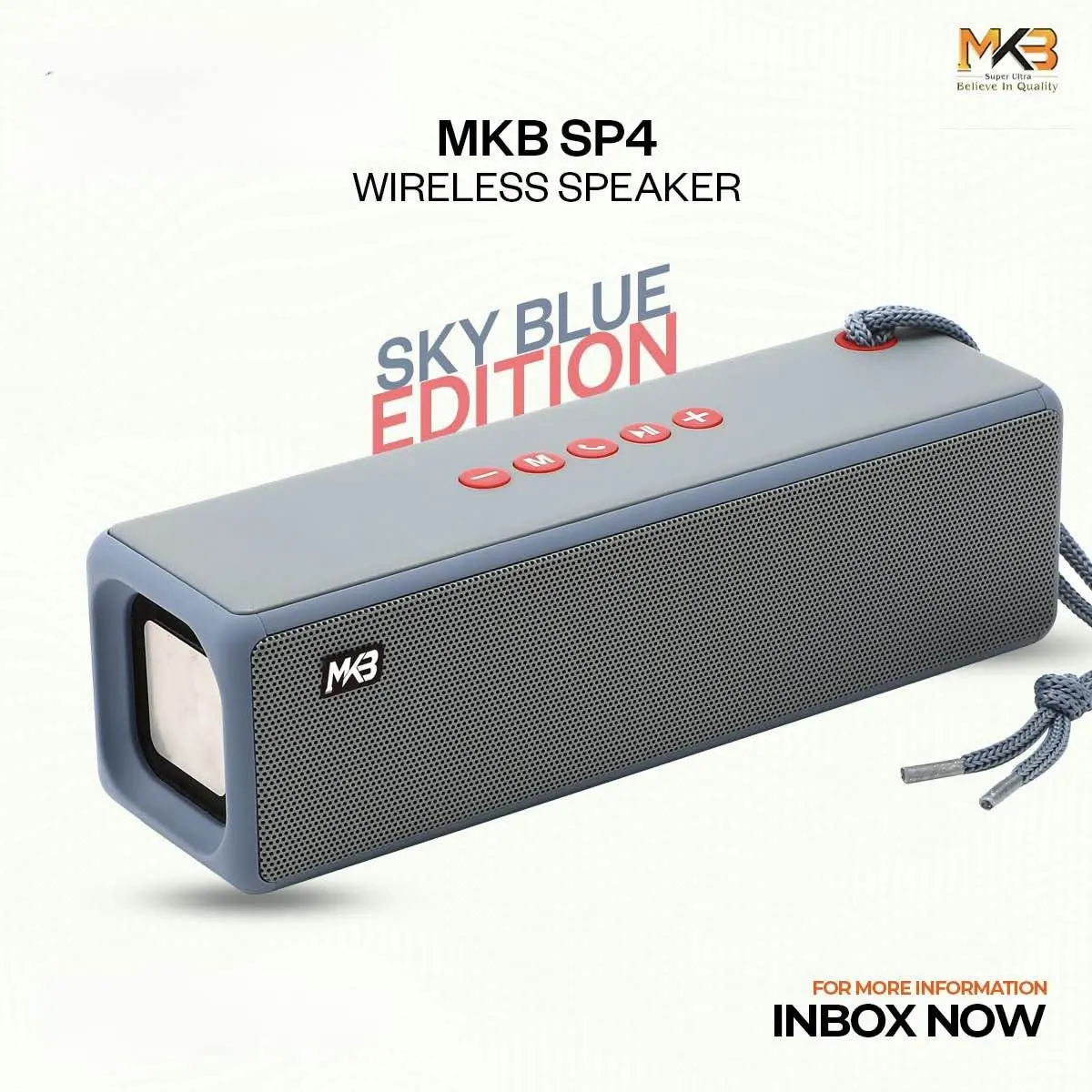Picture of MKB SP4 Portable Blutooth speaker Havvy Bass