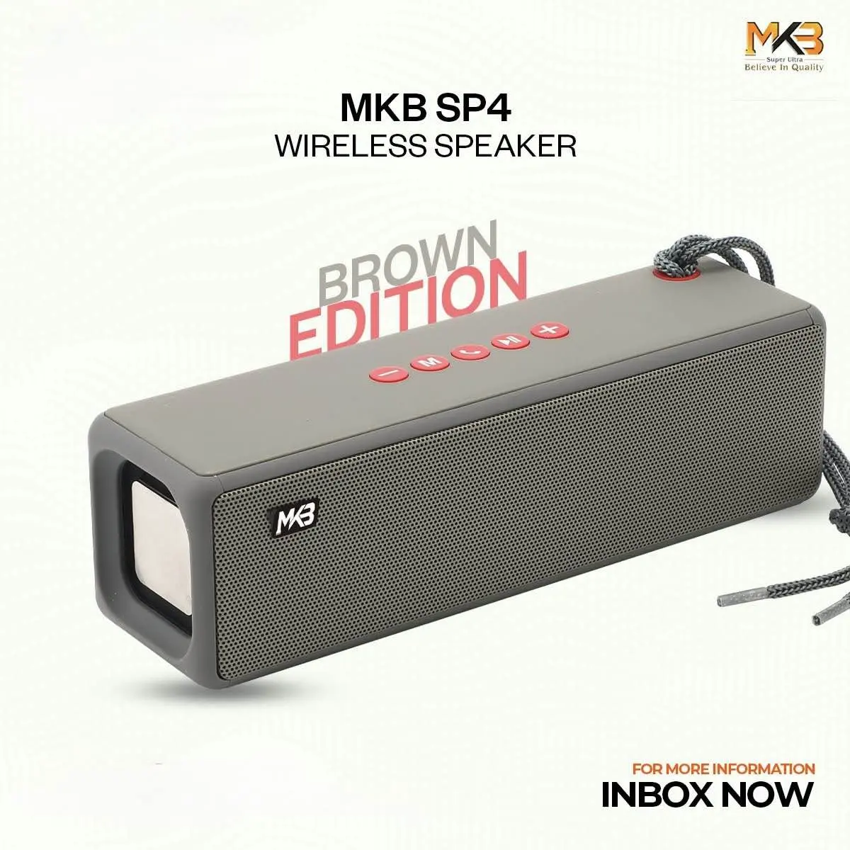 Picture of MKB SP4 Portable Blutooth speaker Havvy Bass