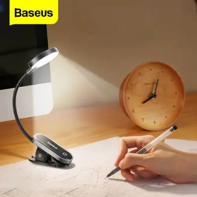 Picture of Baseus Com fort Reading Mini Clip table Lamp -Black