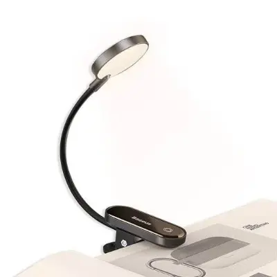 Picture of Baseus Com fort Reading Mini Clip table Lamp -Black