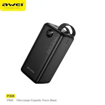 Picture of Awei P36K Power Bank 50000mAh -Black