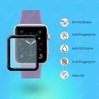 Picture of Apple Watch 42mm Smart Watch Screen Protector HD Clear Ultra-Thin PMMA Full Coverage Scratch & Fingerprint Resistant (1 Pcs)
