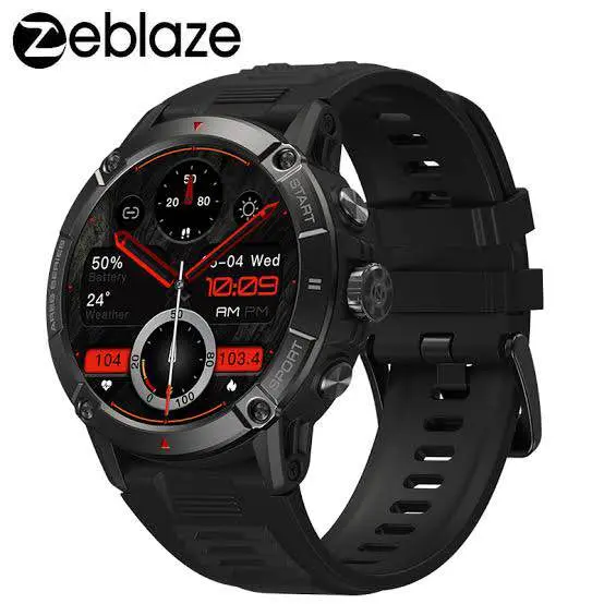 Picture of Zeblaze Ares 3 Plus Smart Watch HD AMOLED Display Voice Calling New 3D Interactive Health & Fitness Tracking Smartwatch -Black