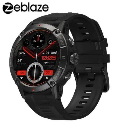 Picture of Zeblaze Ares 3 Plus Smart Watch HD AMOLED Display Voice Calling New 3D Interactive Health & Fitness Tracking Smartwatch -Black