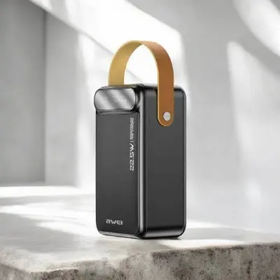 Picture of AWEI P101K 60000mAh 22.5w Fast Charging Power Bank -Black
