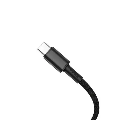 Picture of Baseus High Density Braided Fast Charging Data Cable Type-C to Type-C 100W -Black
