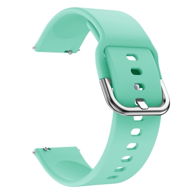 Picture of 22mm Smart Silicone Premium Strap Watch Belt for unisex. (Mint Green,Freesize)