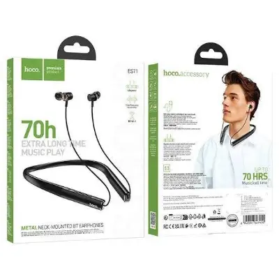 Picture of Hoco ES71 Bluetooth Wireless Neckband -Black